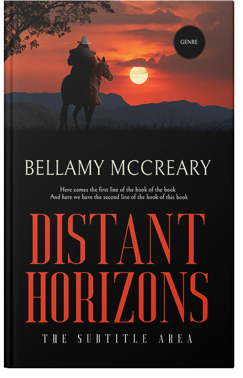 Front view of Premade Historical Book Cover - Cod Gray