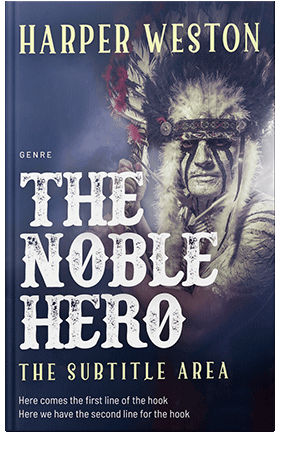 Pre Made Book Cover Martinique