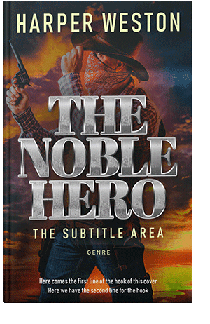 Pre Made Book Cover Thunder