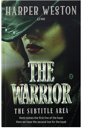 Pre Made Book Cover Hunter Green