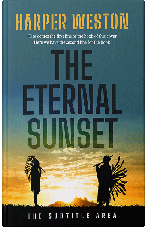 Front view of Premade Historical Book Cover - William