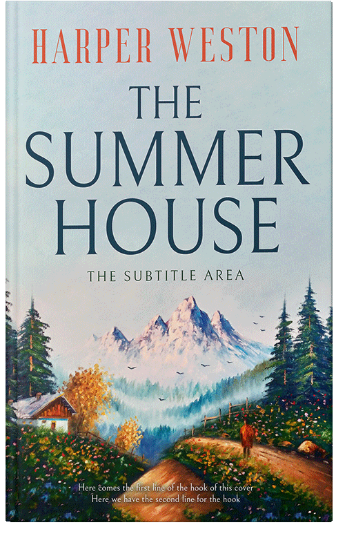 Front view of Premade Literary Fiction Book Cover - Tiara