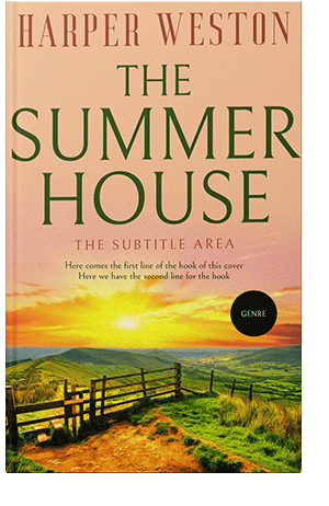 Pre Made Book Cover Tacao