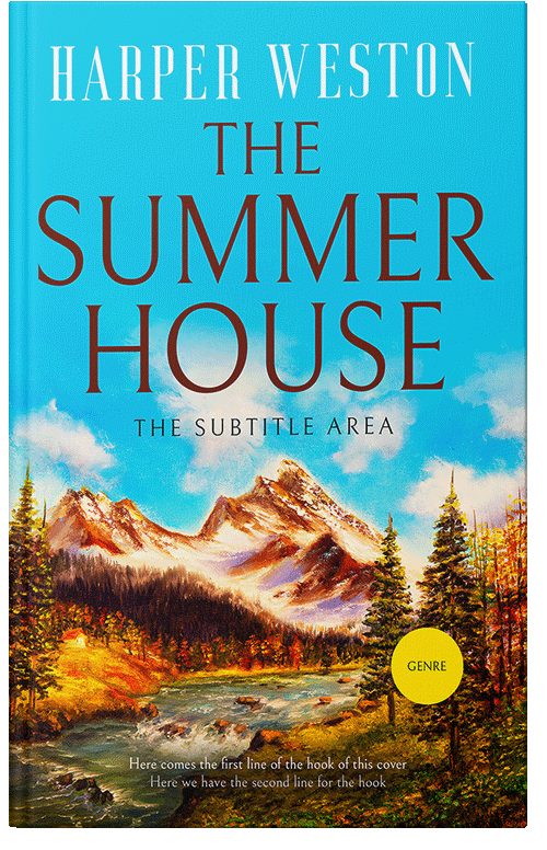 Front view of Premade Literary Fiction Book Cover - Tumbleweed