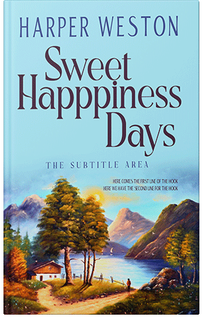 Premade Book Cover Regent St Blue