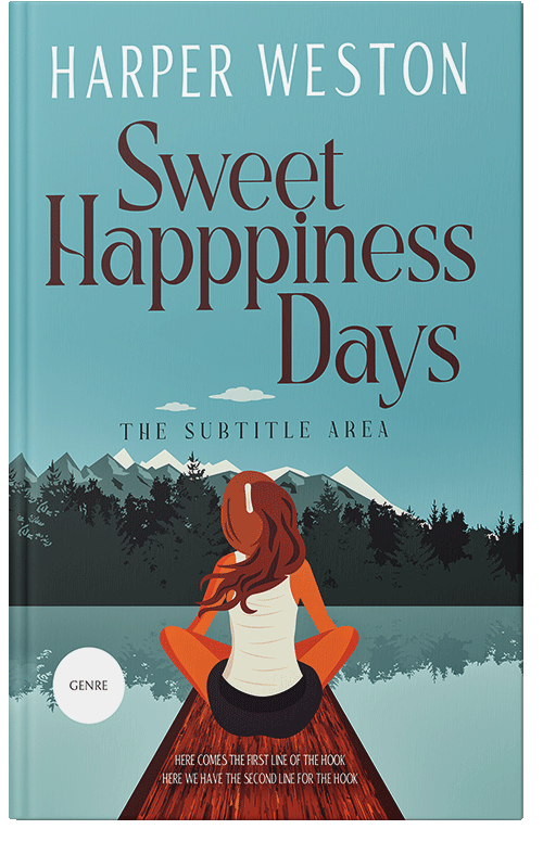 Front view of Premade Literary Fiction Book Cover - Neptune