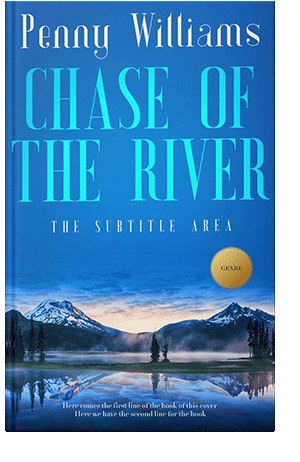 Pre Made Book Cover Denim