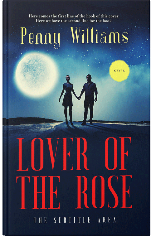 Front view of Premade Romance Book Cover - Petite Orchid