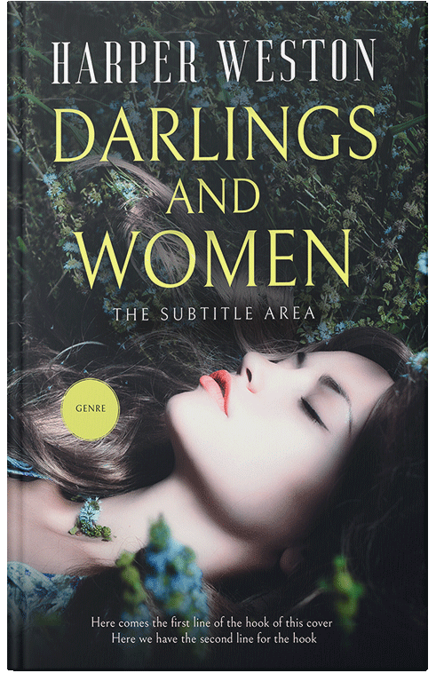 Front view of Premade Romance Book Cover - Akaroa