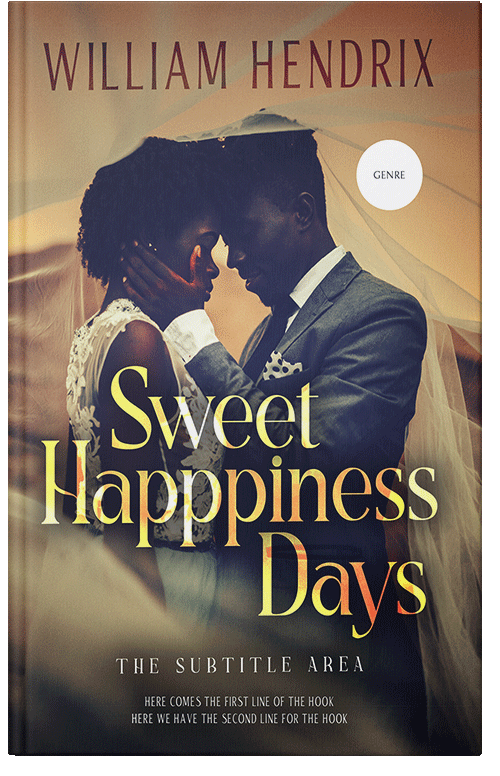 Front view of Premade Romance Book Cover - Charade