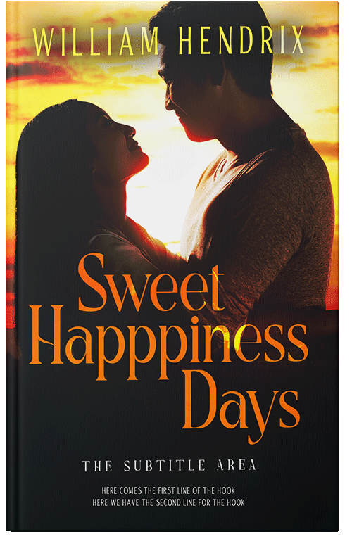 Front view of Premade Romance Book Cover - Porsche