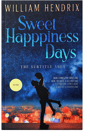 Pre Made Book Cover Blue Zodiac