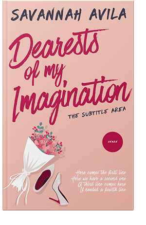 Pre Made Book Cover Mandys Pink