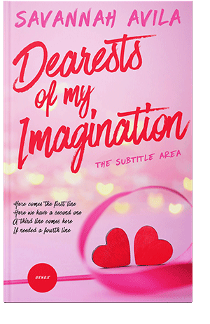 Pre Made Book Cover Chantilly