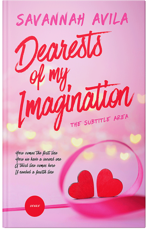 Front view of Premade Romance Book Cover - Chantilly