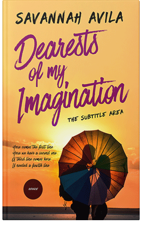 Premade Book Cover Saffron Mango