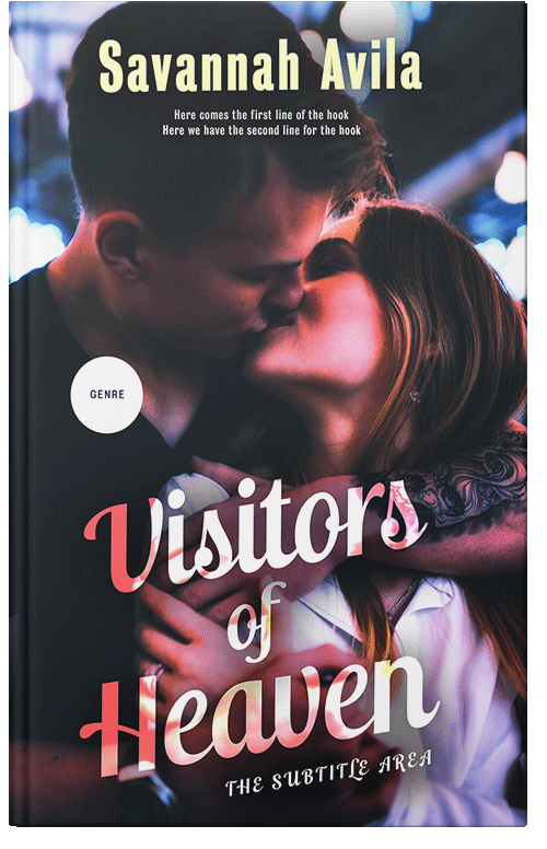 Front view of Premade Romance Book Cover - Blossom