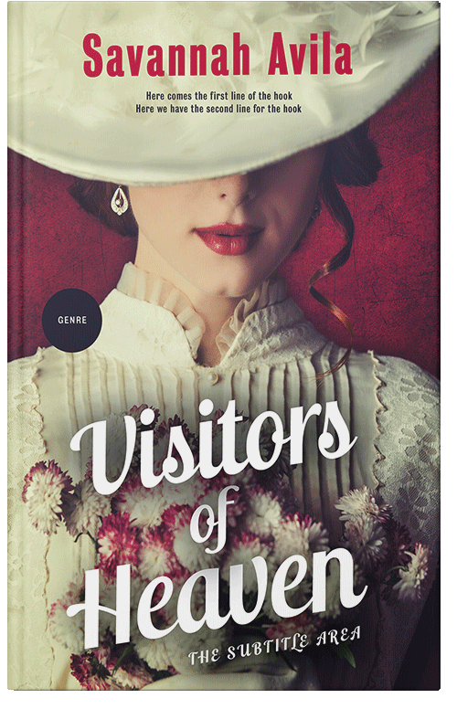 Front view of Premade Romance Book Cover - Thistle Green