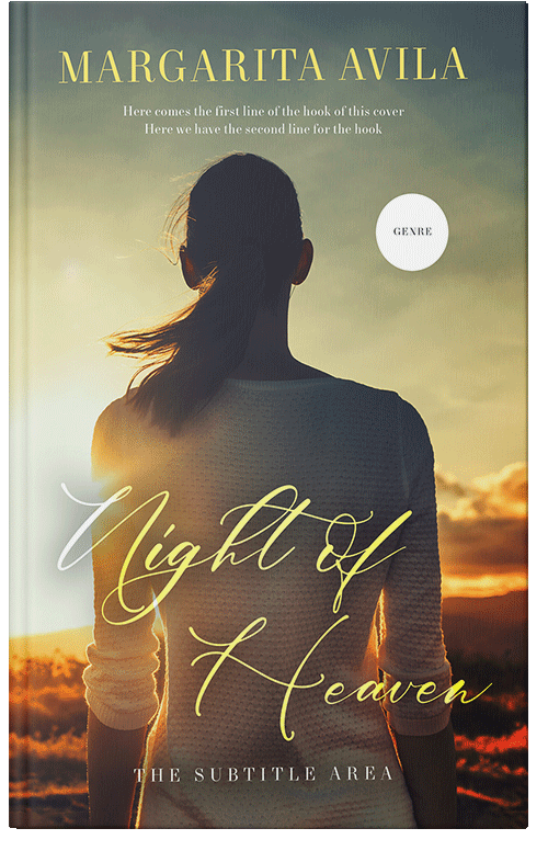 Front view of Premade Romance Book Cover - Kabul