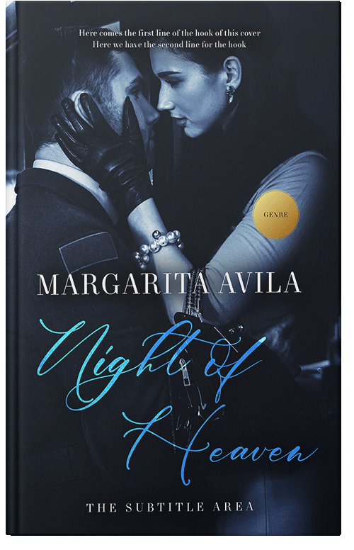 Front view of Premade Romance Book Cover - Vulcan