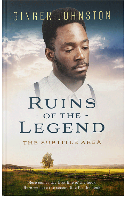 Front view of Premade Romance Book Cover - Pearl Bush