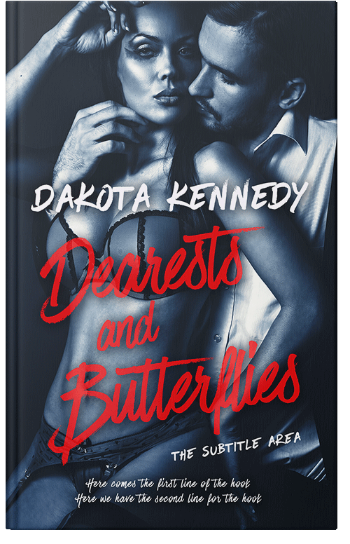 Front view of Premade Erotica Book Cover - My Pink