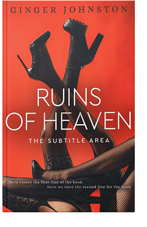 Pre Made Book Cover Cinnabar