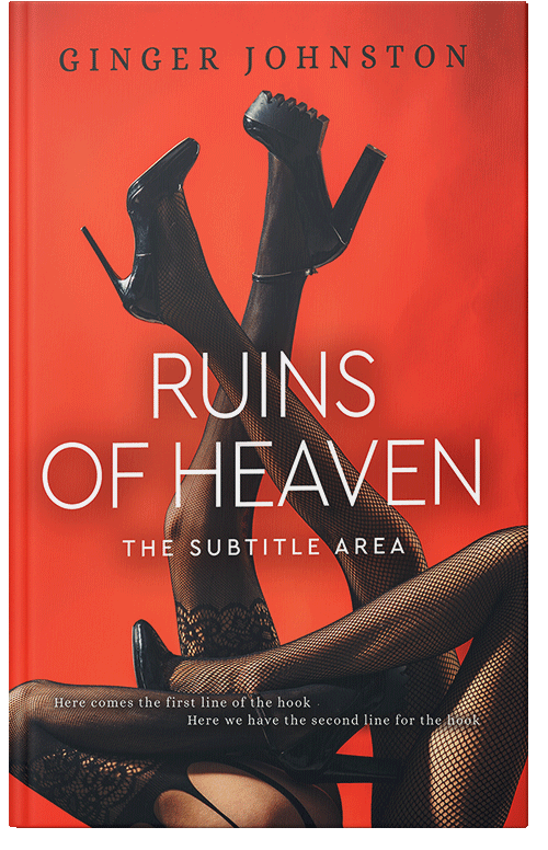 Front view of Premade Erotica Book Cover - Cinnabar