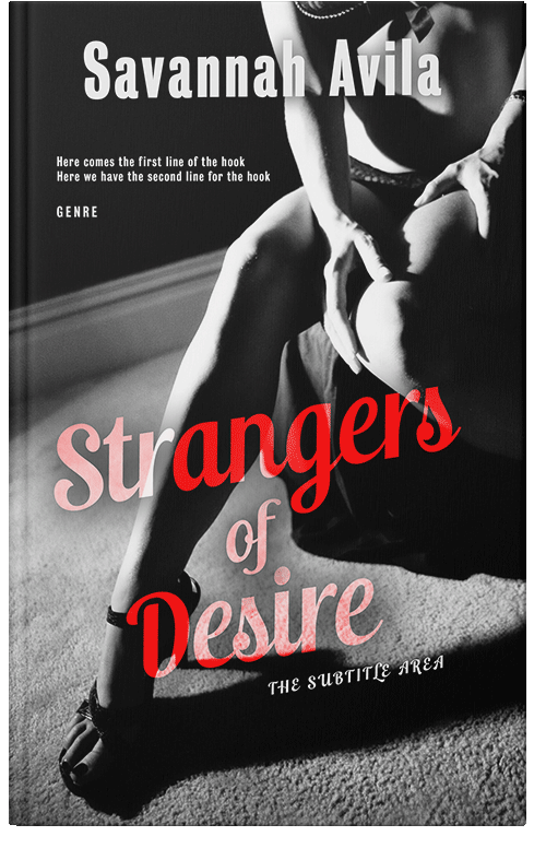 Front view of Premade Erotica Book Cover - Cod Gray