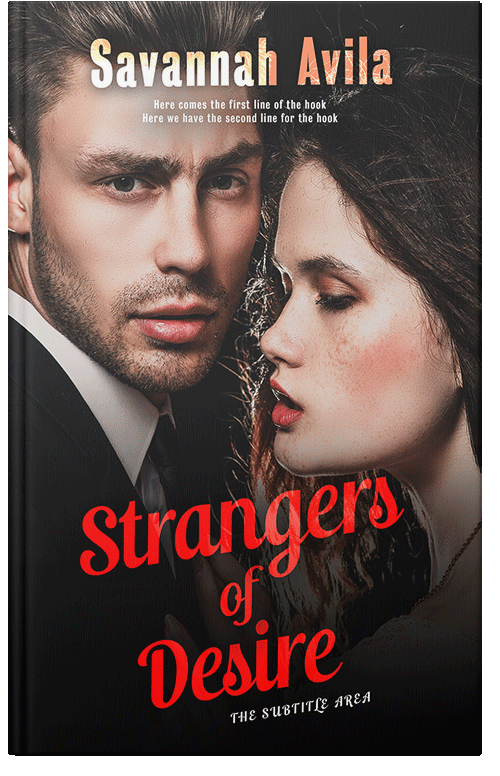 Front view of Premade Erotica Book Cover - Cocoa Brown