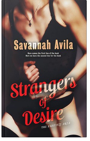 Premade Book Cover Cocoa Brown