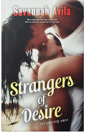 Premade Book Cover Soft Amber