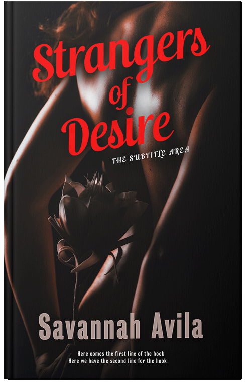 Front view of Premade Erotica Book Cover - Roman