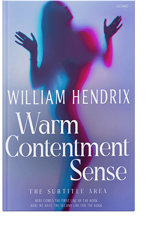 Pre Made Book Cover Blue Bell