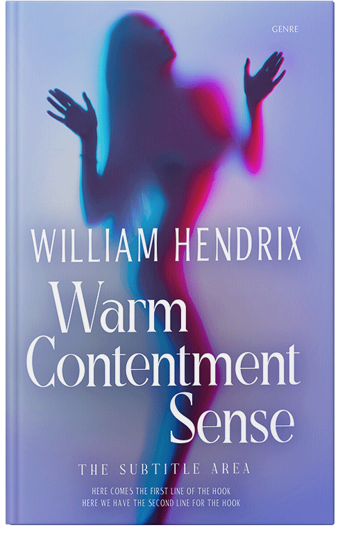 Front view of Premade Erotica Book Cover - Blue Bell