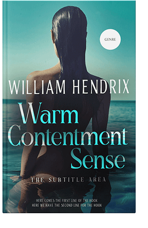 Pre Made Book Cover Ebony Clay