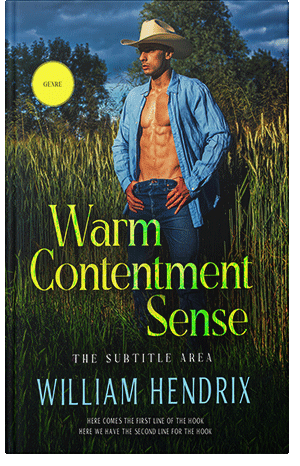 Premade Book Cover Log Cabin