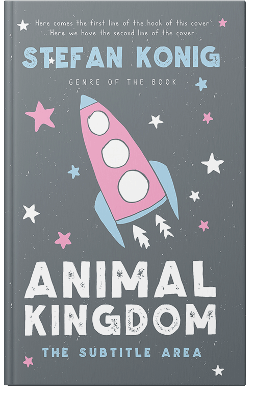 Front view of Premade Teen & Young Adult Book Cover - Rolling Stone