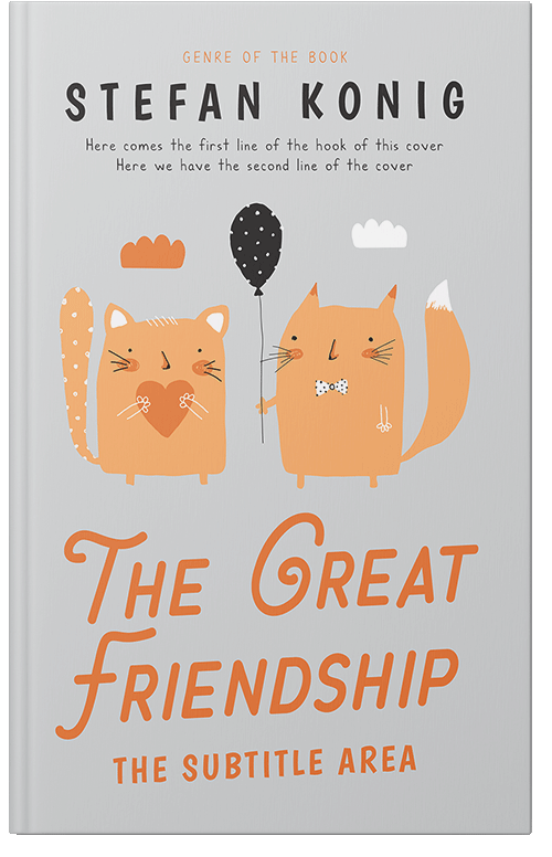 Front view of Premade Children's Book Cover - Wafer