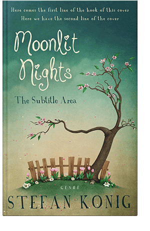 Pre Made Book Cover Swamp Green