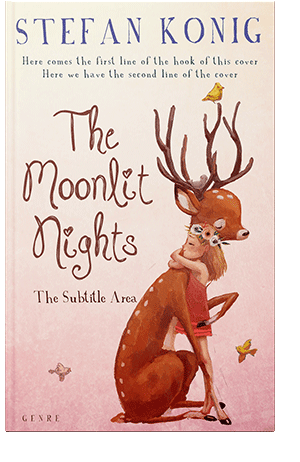 Pre Made Book Cover Linen