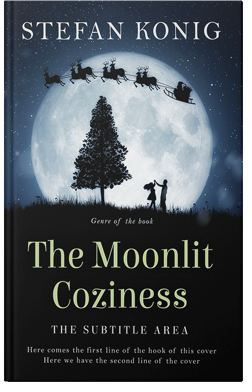 Front view of Premade Fantasy Book Cover - Bunker