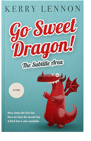 Pre Made Book Cover Glacier