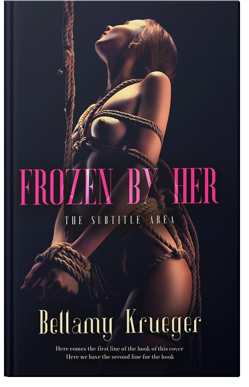 Front view of Premade Erotica Book Cover - New York Pink
