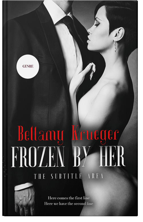 Front view of Premade Erotica Book Cover - Cod Gray