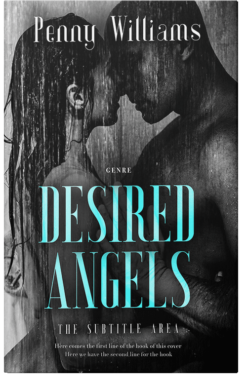 Front view of Premade Erotica Book Cover - Shark