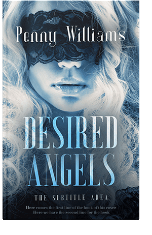 Pre Made Book Cover Blue Bayoux