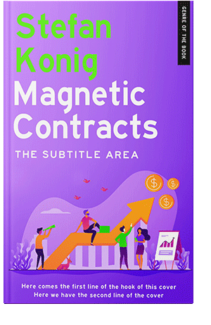 Pre Made Book Cover Heliotrope