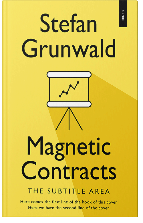 Front view of Premade Business Book Cover - Bright Sun