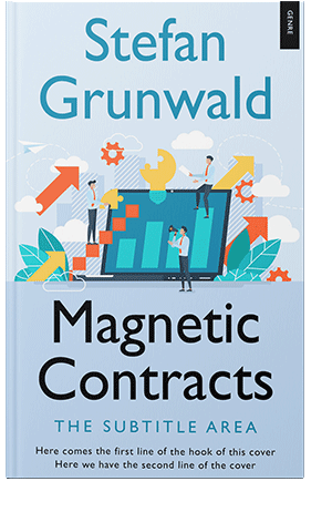 Pre Made Book Cover Link Water